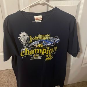 Vintage Large Jimmie Johnson T-shirt. 2 times champion